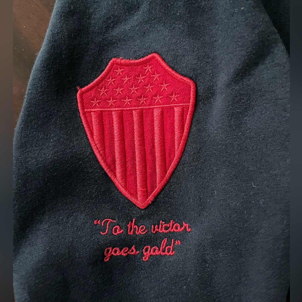 Vintage Nike USA Basketball Dream Team 20th Anniversary navy fleece hoody - Picture 6 of 7